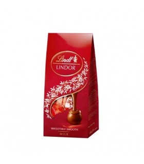 PRALINY ZNANEJ FIRMY LINDT - LINDOR MILK BAG 100g