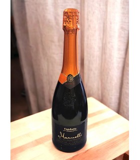 MANUELLI BRUT  - wino p&oacute;łwytrawne musujące