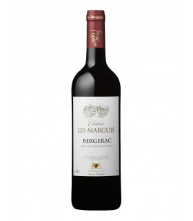 Wino czerowne wytrawne Ch&acirc;teau Les Marguis  Rouge