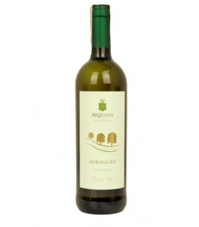 Wino białe p&oacute;łwytrawne Arduini  Miraggio Bianco