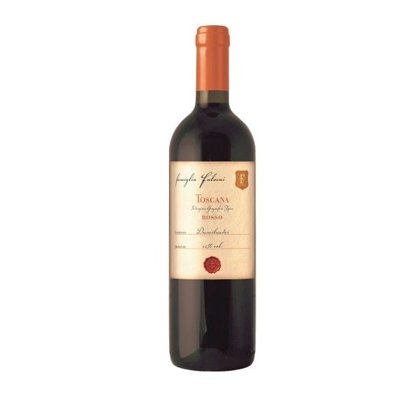 Włoskie wino czerwone wytrawne - Famiglia Falorni Toscana Rosso