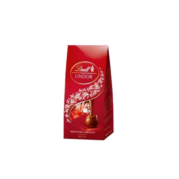 PRALINY ZNANEJ FIRMY LINDT - LINDOR MILK BAG 100g