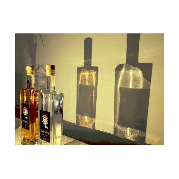 Butelka Mauritius z grubego szkła