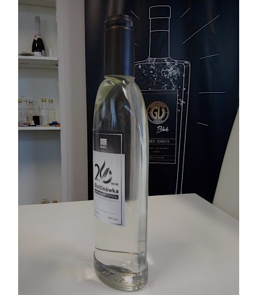 Butelka ISKRA 500ml na wódki i likiery zakrecana z kapturkiem termo kurczliwym