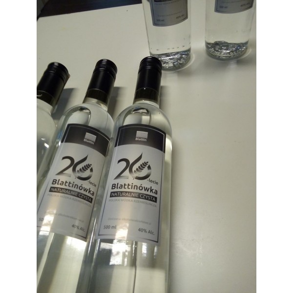 Wódka czysta 50 % naturalna bez alkoholu metylowego