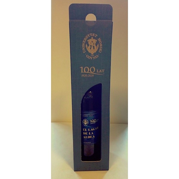 Kartonik pojedyńczy na wio czarny i granatowy