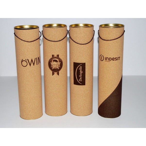 Tuba z korka z grawerowaniem