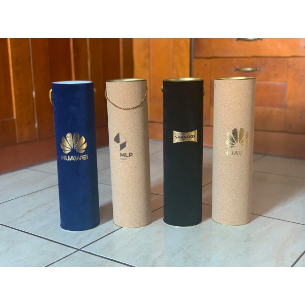 Tuba z korka z grawerowaniem