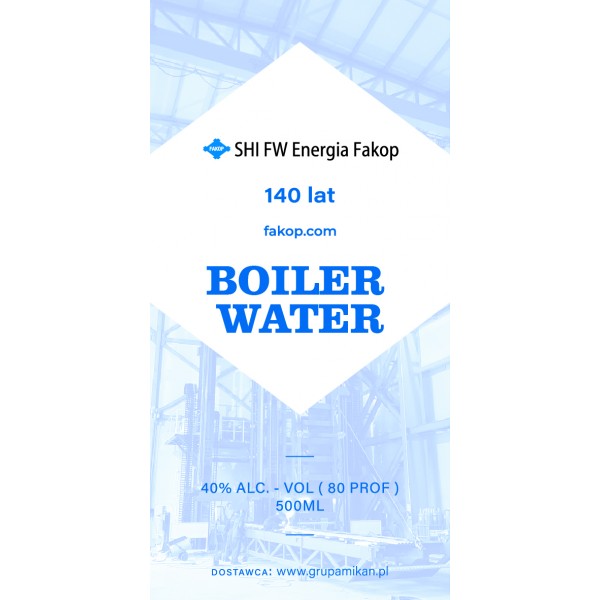 Butelka Futura 500ml, etykieta, tuba, logo