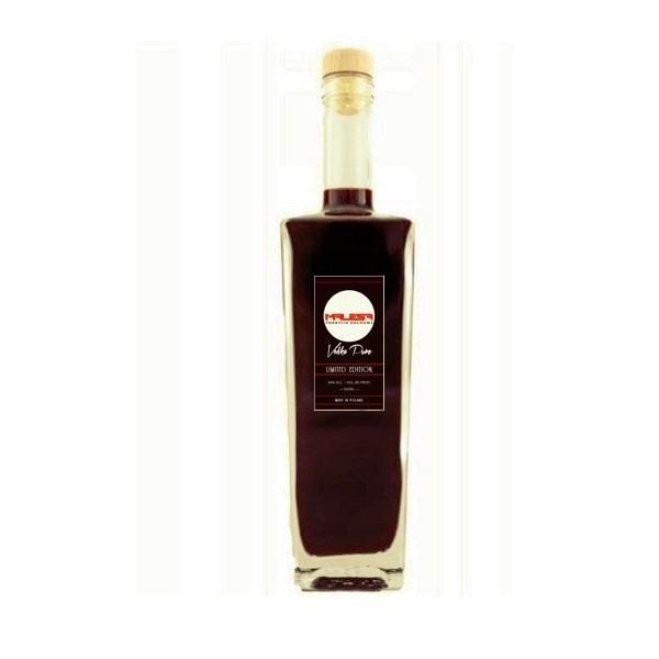 Butelka Klifs 500ml, etykieta z logo, kartonik z logo