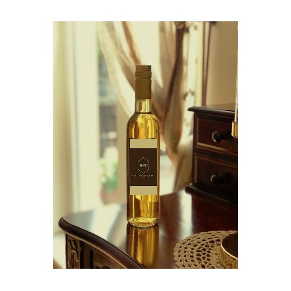 Butelka klasyczna 500ml na metalową zakrętkę, dedykowane etykiety, kartonik ze znakowaniem