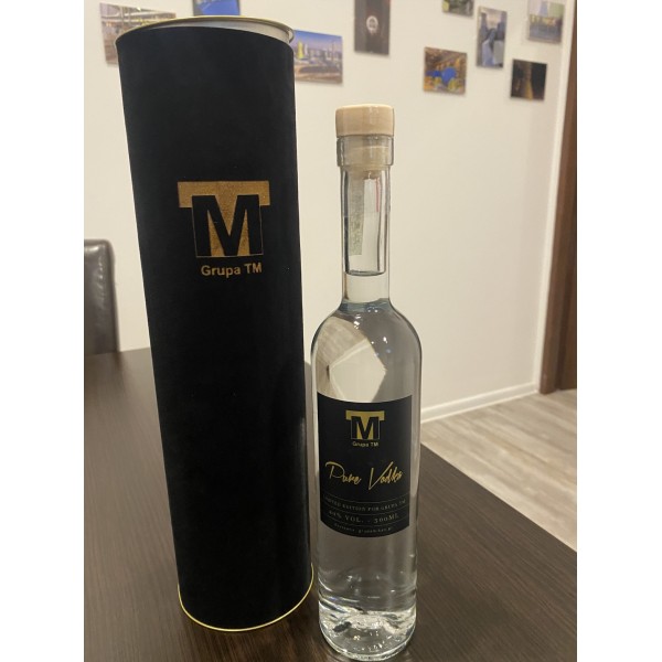 Butelka Futura 500ml, etykieta, tuba, logo