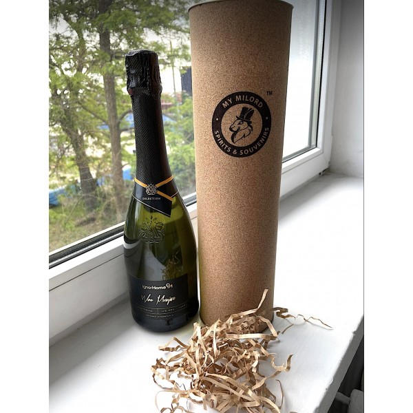 Tuba z korka z grawerowaniem