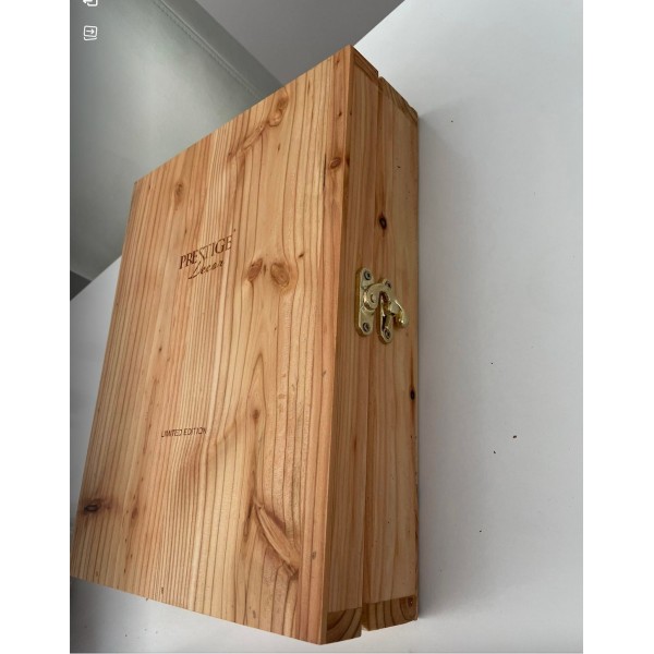 Skrzynki modrzew DO KARAFKA CRAFT I UPOMINKÓW / Zestaw prezentowy