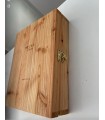 Skrzynki modrzew DO KARAFKA CRAFT I UPOMINKÓW / Zestaw prezentowy
