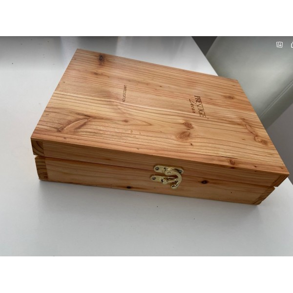 Skrzynki modrzew DO KARAFKA CRAFT I UPOMINKÓW / Zestaw prezentowy