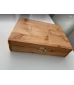 Skrzynki modrzew DO KARAFKA CRAFT I UPOMINKÓW / Zestaw prezentowy