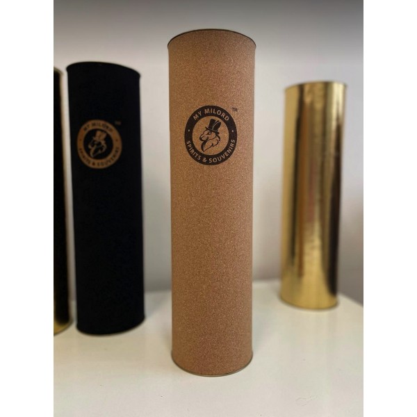 Tuba z korka z grawerowaniem