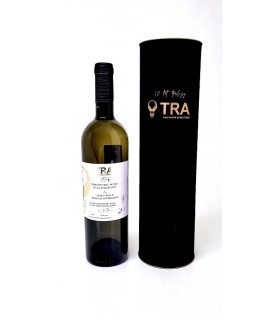 Wino w tubie z zamszu z logo