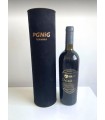 Wino w tubie z zamszu z logo