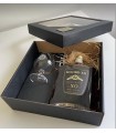 BRANDY in a nut MILORD XII -500 ml ze kieliszkiem z logo