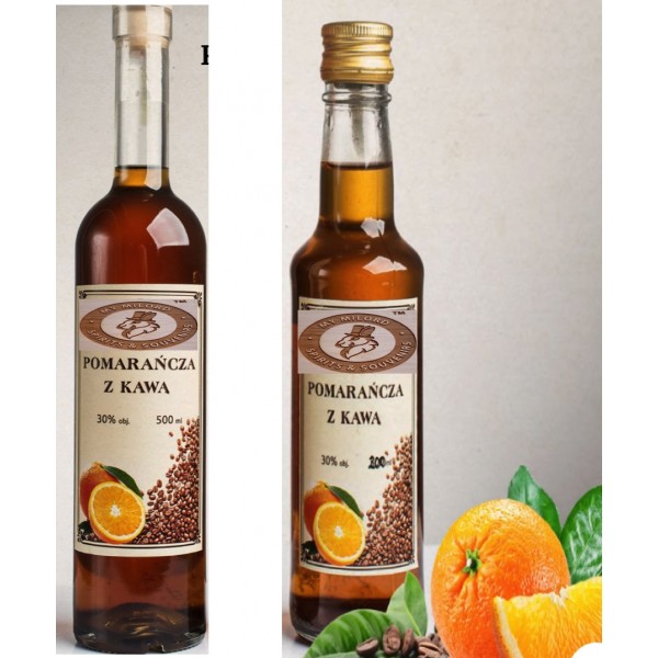 Likier pomarańcza kawa 30 %