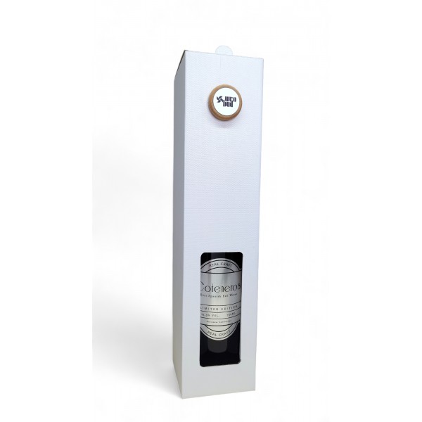 WINO W KARTONIE Z ZATYCZKĄ Z LOGO