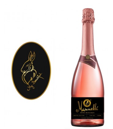 MANUELLI Wino musujące Rose- kolekcja My Beautiful