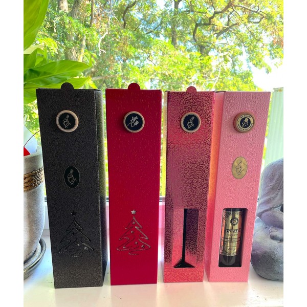 Wino musujące różowe