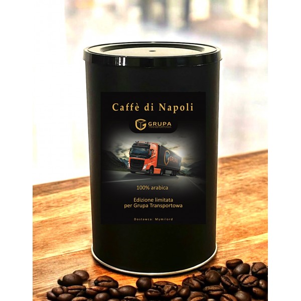 Zestaw kawowy filiżanka plus kawa z logo