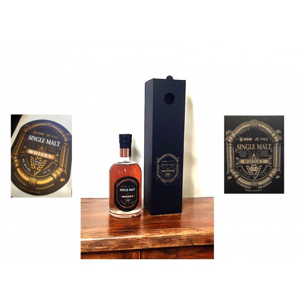 Whisky z logo SINGLE MALT, My Milord