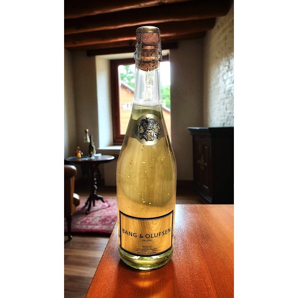Manuelli wino musujące z płatkami złota