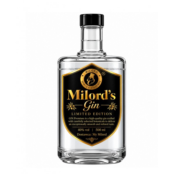 Gin z logo MILORD'S 40%