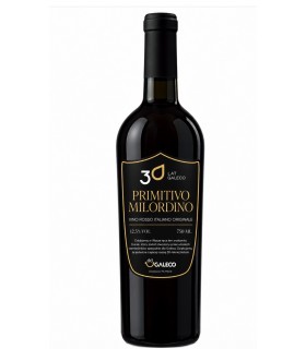 Promitivo wino z Puli z logo