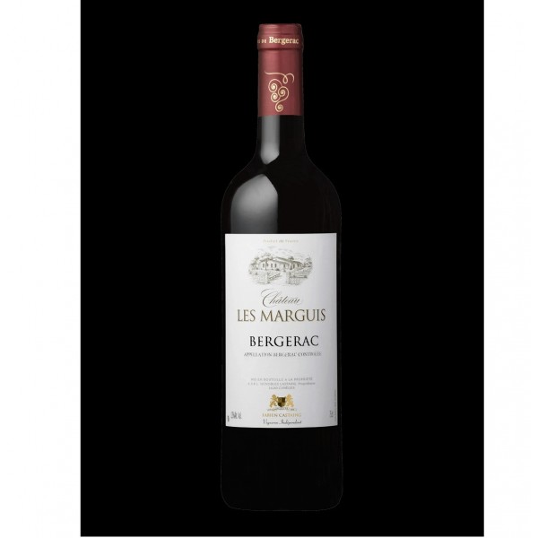 Wino czerowne wytrawne Château Les Marguis  Rouge
