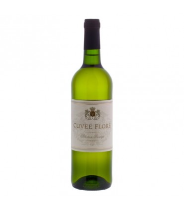 Francuskie Wino białe półwytrawne Cuvee Flore  Blanc