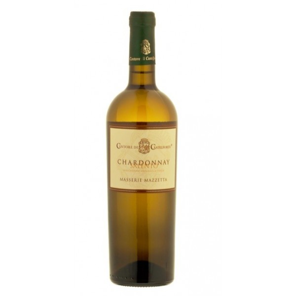 Cantore di Castelforte  Chardonnay Salento IGT Wino białe półwytrawne
