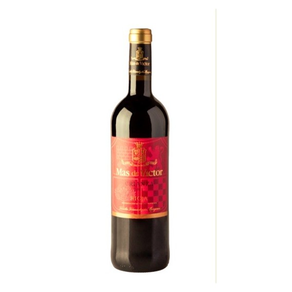 Wino czerwone wytrawne Mas de Victor Crianza  Rioja DOCa