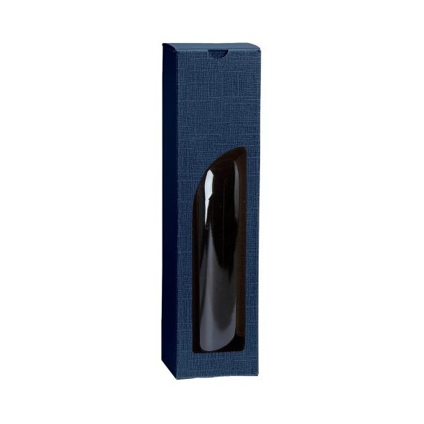 Kartonik pojedyńczy na wio czarny i granatowy