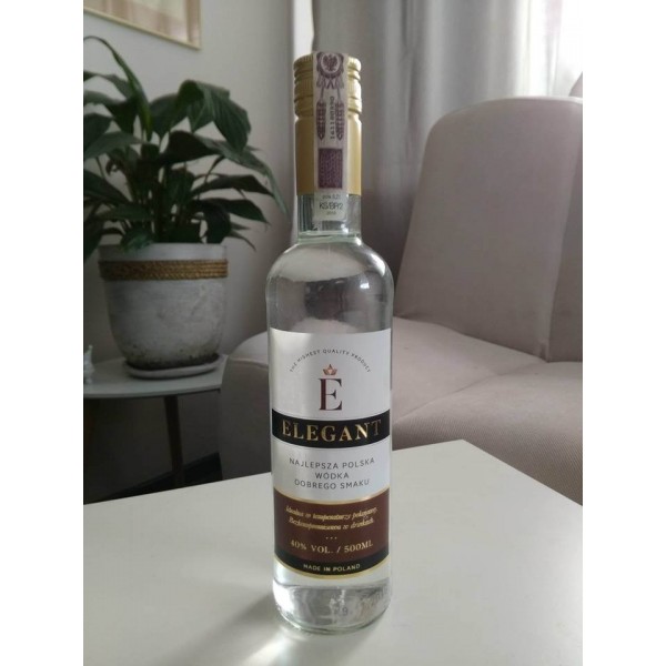 Wodka weselna naturalna ELEGANT